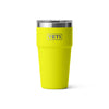 YETI RAMBLER R20OZ STACKABLE CUP [COLOUR:FIREFLY YELLOW]