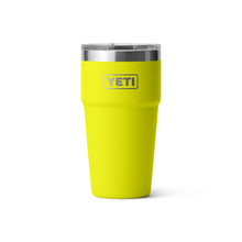  YETI RAMBLER R20OZ STACKABLE CUP [COLOUR:FIREFLY YELLOW]