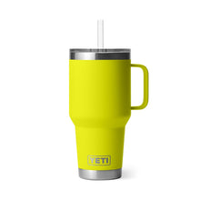  YETI RAMBLER 35OZ STRAW MUG [COLOUR:FIREFLY YELLOW]