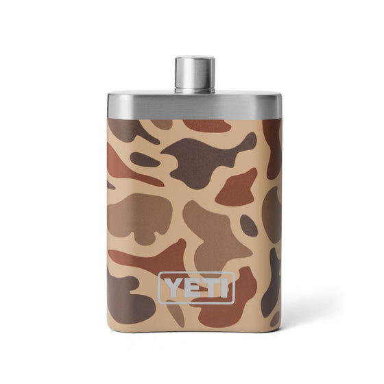 YETI 7OZ FLASK [COLOUR:WETLANDS CAMO]