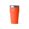 YETI RAMBLER R20OZ STACKABLE CUP [COLOUR:PAPAYA]