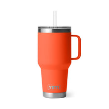  YETI RAMBLER 35OZ STRAW MUG [COLOUR:PAPAYA]