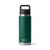 YETI RAMBLER 26OZ BOTTLE WITH CHUG CAP [COLOUR:BLACK FOREST GREEN]