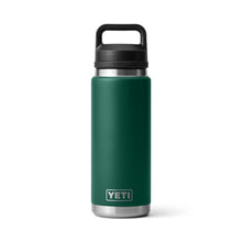  YETI RAMBLER 26OZ BOTTLE WITH CHUG CAP [COLOUR:BLACK FOREST GREEN]
