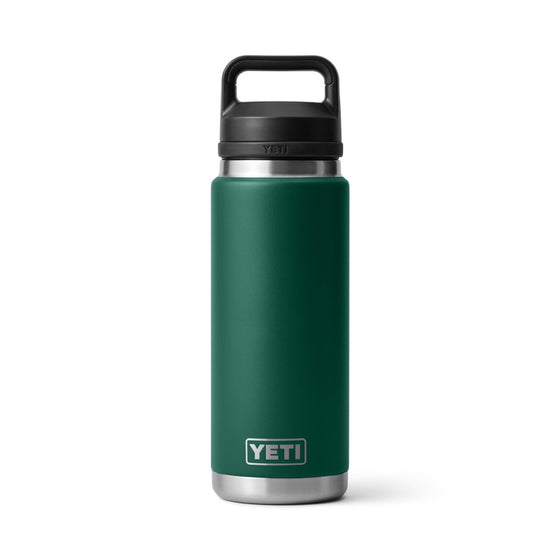 YETI RAMBLER 26OZ BOTTLE WITH CHUG CAP [COLOUR:BLACK FOREST GREEN]