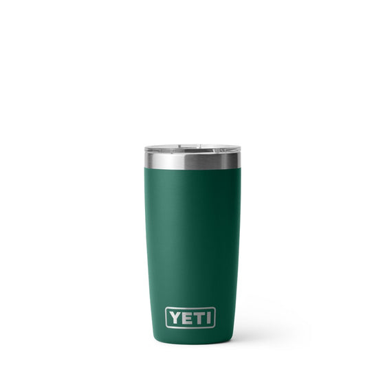 YETI RAMBLER R10OZ TUMBLER [COLOUR:BLACK FOREST GREEN]