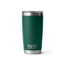  YETI RAMBLER 20OZ TUMBLER WITH LID [COLOUR:BLACK FOREST GREEN]