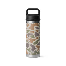  YETI RAMBLER 18OZ BOTTLE WITH CHUG CAP [COLOUR:TAN CAMO]