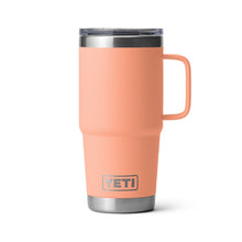  YETI RAMBLER R20OZ TRAVEL MUG [COLOUR:LOWCOUNTRY PEACH]