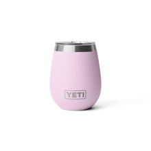  YETI RAMBLER 10OZ WINE TUMBLER WITH LID [COLOUR:CHERRY BLOSSOM]
