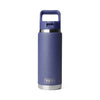 YETI RAMBLER 26OZ BOTTLE WITH STRAW CAP [COLOUR:MOON DUST]