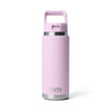 YETI RAMBLER 26OZ BOTTLE WITH STRAW CAP [COLOUR:CHERRY BLOSSOM]