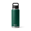 YETI RAMBLER 36OZ BOTTLE WITH CHUG CAP [COLOUR:BLACK FOREST GREEN]