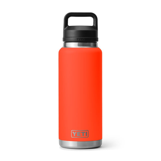 YETI RAMBLER 36OZ BOTTLE WITH CHUG CAP [COLOUR:SOLAR FLARE]