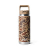 YETI RAMBLER 26OZ BOTTLE WITH STRAW CAP [COLOUR:WETLANDS CAMO]