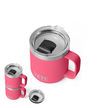  YETI RAMBLER 10OZ CERAMIC MUG WITH LID [COLOUR:TROPICAL PINK]