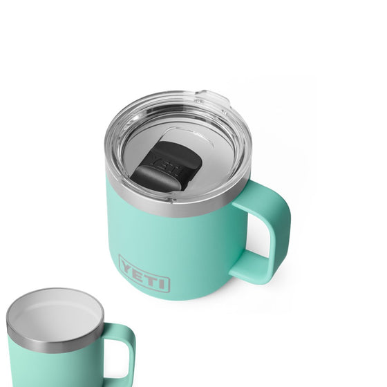 YETI RAMBLER 10OZ CERAMIC MUG WITH LID [COLOUR:SEAFOAM]