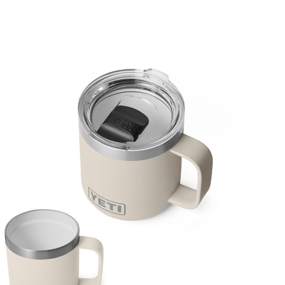 YETI RAMBLER 10OZ CERAMIC MUG WITH LID [COLOUR:CAPE TAUPE]