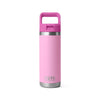 YETI RAMBLER 18OZ BOTTLE WITH STRAW CAP [COLOUR:ALPENGLOW]