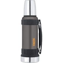  THERMOS WORK BOTTLE 1.2 LTR S/S VAC INSULATED GUNMETAL GREY