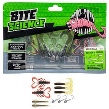  BITE SCIENCE CRITTER MULTI-PACK WITH JIGHEADS