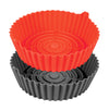 AVANTI AIRFRYER ROUND SILICONE INSERT SET OF 2 [SIZE:MEDIUM]