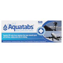  AQUATAB WATER PURIFICATION TABLETS 50 PACK