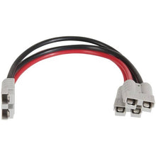  TECH BRANDS HIGH CURRENT CONNECTOR PIGGYBACK CABLE 50A 8 GAUGE RED & BLACK
