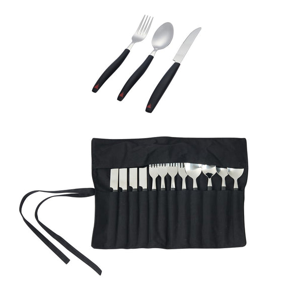 CAMPFIRE CUTLERY SET 12 PIECE