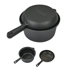  CAMPFIRE 2.3QT CASTIRON SAUCEPAN WITH SKILLET LID