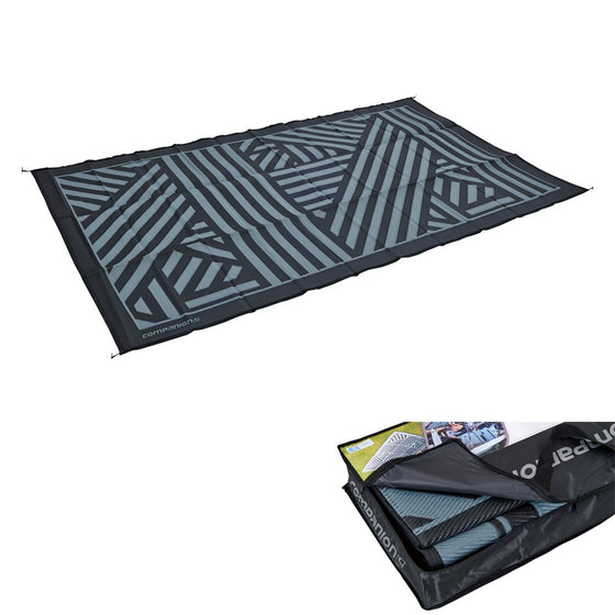 OZTRAIL CARAVAN RECYCLED GROUND MAT [SIZE:4M X 2.4M]