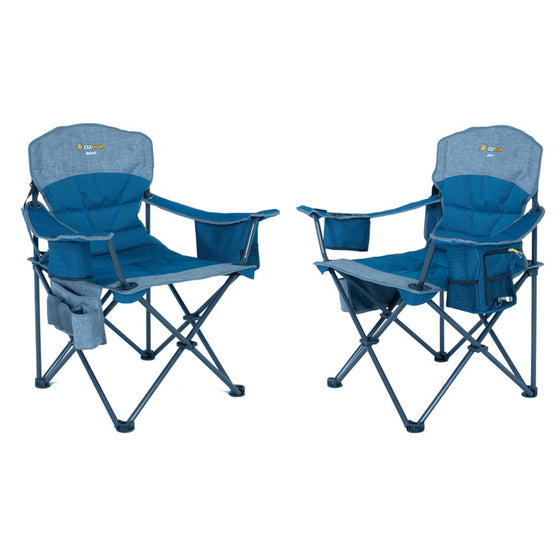 OZTRAIL MONARCH CHAIR TWIN PACK