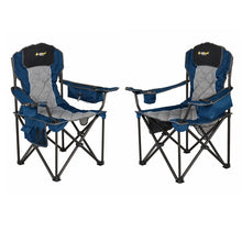 OZTRAIL TITAN ELITE CHAIR TWIN PACK