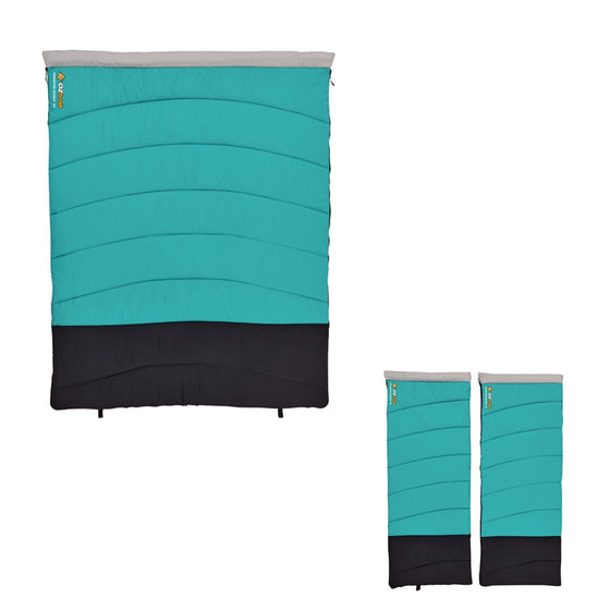 OZTRAIL KINGSFORD DOUBLE SLEEPING BAG +5oC