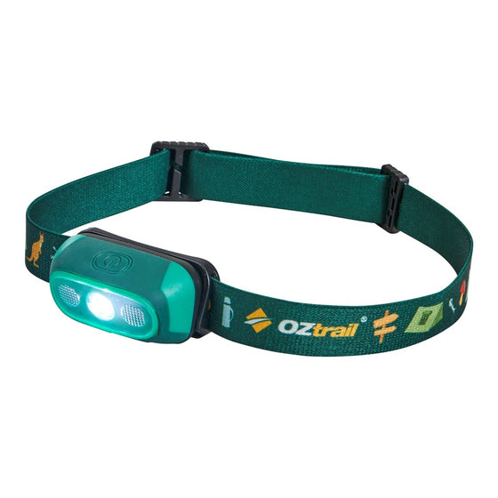 OZTRAIL LUMOS TWINKLE 80L HEADLIGHT [COLOUR:GREEN]