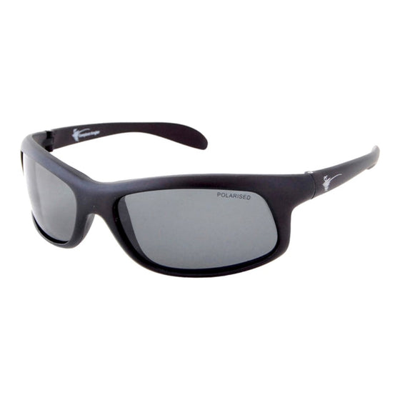 COMPLEAT ANGLER FLOATING POLARISED SUNGLASSES POLARISED [COLOUR:BLACK FRAME/SMOKE LENS]