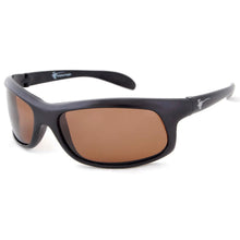  COMPLEAT ANGLER FLOATING POLARISED SUNGLASSES POLARISED [COLOUR:BLACK FRAME/BROWN LENS]