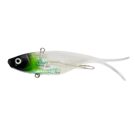 YAKAMITO VIPER S 95 SOFT VIBE LURE [COLOUR:CLEAR GHOST]