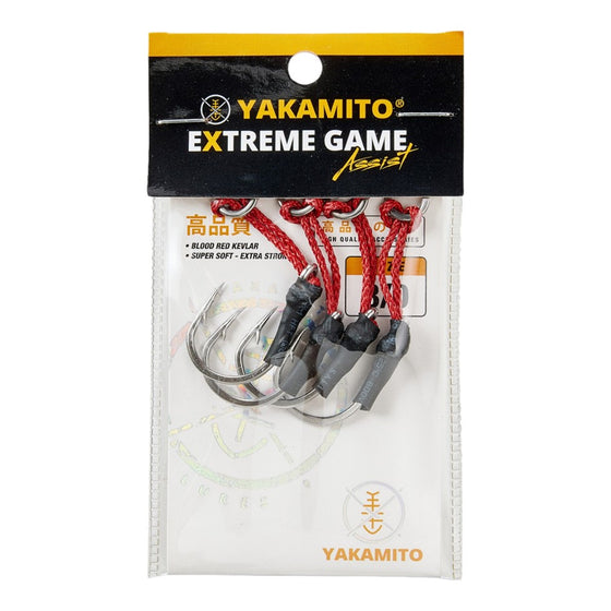 YAKAMITO GAME ASSIST S/S EXTREME [SIZE:1/0 PACK 4]