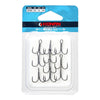 KONAN TREBLE HOOKS [STRENGTH:1X (MODEL XF36) SIZE:8 (10 PACK)]