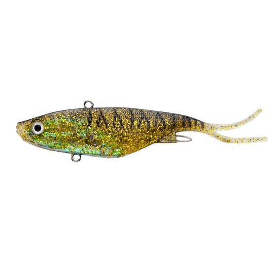 YAKAMITO VIPER S 95 SOFT VIBE LURE [COLOUR:BLACK GOLD]