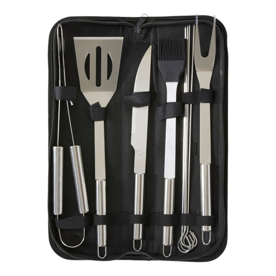 OUTDOOR EQUIPPED BBQ UTENSIL KIT