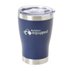 OUTDOOR EQUIPPED 12OZ STAINLESS STEEL TUMBLER [COLOUR:NAVY]
