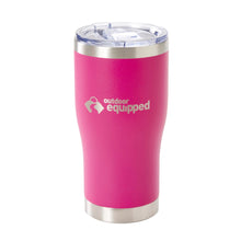  OUTDOOR EQUIPPED 20OZ STAINLESS STEEL TUMBLER [COLOUR:PINK]