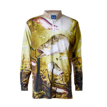  COMPLEAT ANGLER WILD SIDE TOURNAMENT FISHING SHIRT KIDS [SIZE:14]