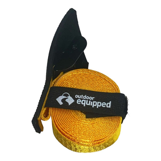 OUTDOOR EQUIPPED TIE DOWN [SIZE:2 METRES YELLOW]