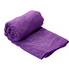 OUTDOOR EQUIPPED TRAVEL CAMP TOWEL [SIZE:LARGE COLOUR:VIOLET]