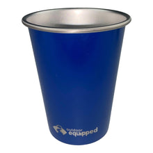  OUTDOOR EQUIPPED STAINLESS STEEL DRINKING CUP 350ML [COLOUR:BLUE]