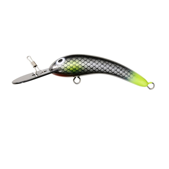 YAKAMITO LIVE NATIVE WOGGALEYE 90 HARD BODY LURE [COLOUR:BLACKADDER]