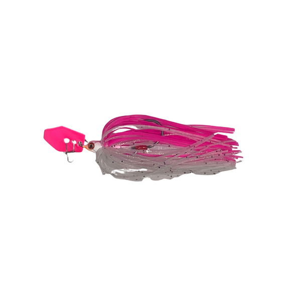 YAKAMITO LIVE NATIVE CHITTA CHATTA 7G CHATTERBAIT LURE [COLOUR:COTTON CANDY]